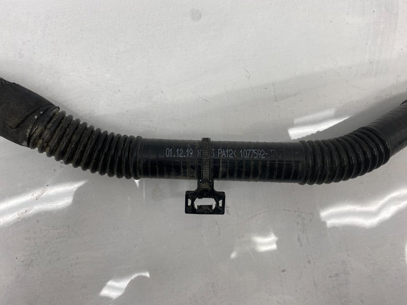 1077592 77 F ⭕17-23 Model 3 Front Pump to Tunnel Radiator Coolant Hose Pipe Tube 1077592-77-F