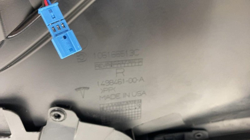 1497295 91 B ⭕ 20-21 Tesla Model Y Front Right Door Panel Trim Card Cover Black 1497295-91-B