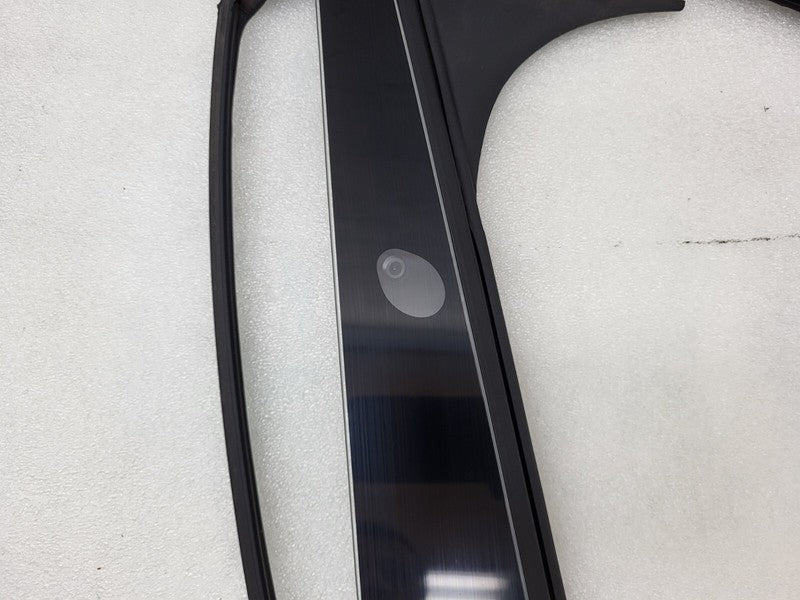 108390200B 16-20 Model X Right B-Pillar Applique Trim Molding w/ Camera & Seal 1092312-98-F