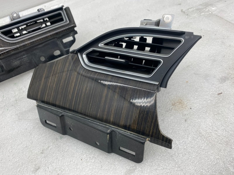 100451807F ⭕12-15 Model S SET of Dash A/C Air Vent Outlet Dashboard Trim Panel 1004518-07-F
