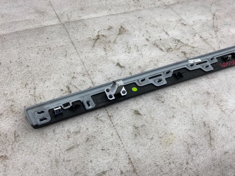 2016-2020 Tesla Model X Rear Passenger Door Decor Trim Molding Ash Wood Right RH