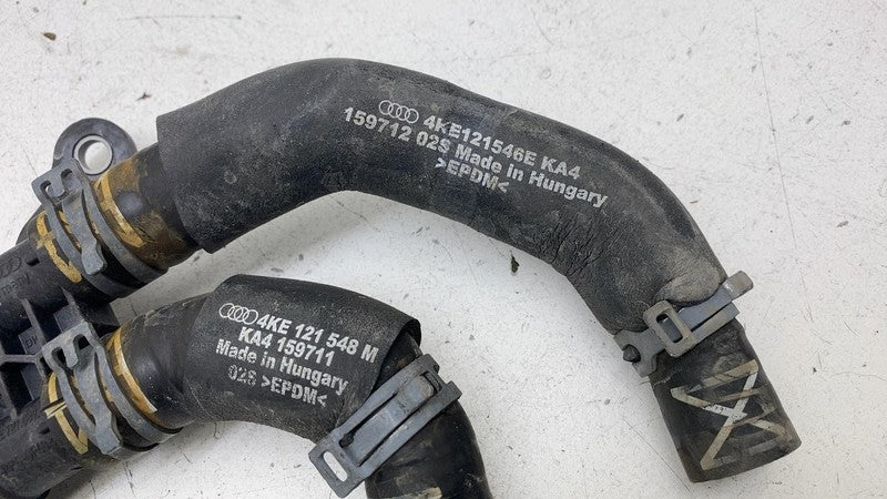 4KE121546E ⭕ 19-23 Audi e-Tron Front Drive Motor Inverter Coolant Hose Tube Pipe 4KE121548M