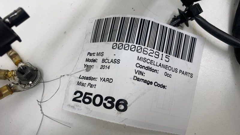 ⭕ 2014-2015 Mercedes-Benz B Electric Drive Engine Motor Wiring Cable Harness