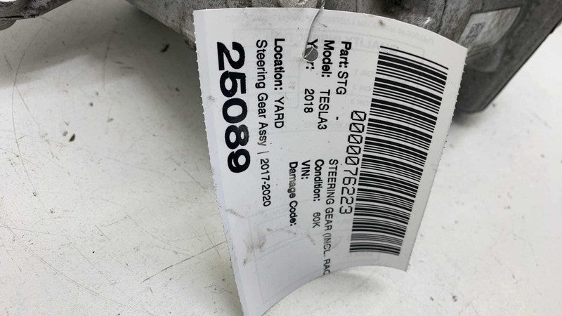 ⭕ 17-20 Tesla Model 3 M3 Power Steering Gear Rack & Pinion Assembly 10