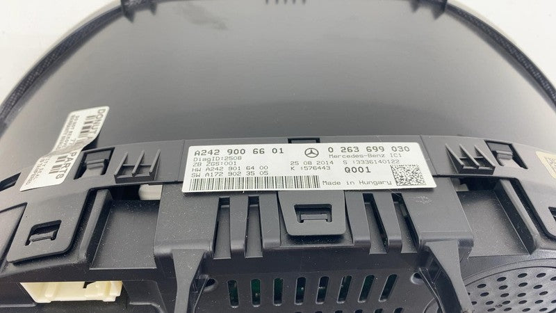 A2429006601 ⭕14-15 Mercedes-Benz B-Class Dash Speedometer Instrument Cluster OEM A2429006601