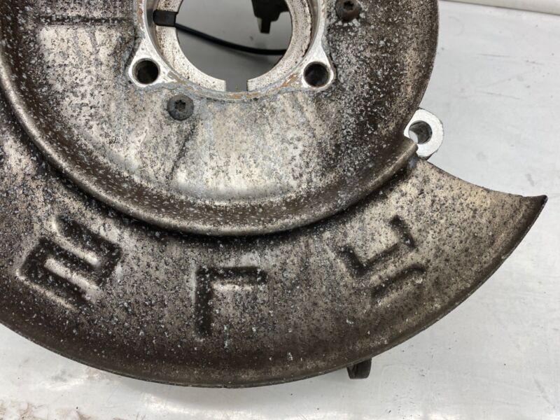 1072160-00-A 16-20 Model S X Rear Left Spindle Knuckle w/ Dust Shield and Sensor 1072160-00-A