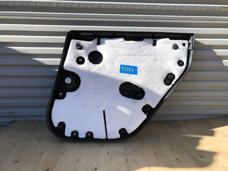 ⭕ 2012-2016 Tesla Model S MS Rear Driver Side Door Panel Trim Card Left Assembly