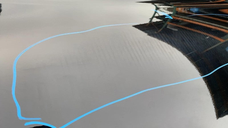 2018-2023 BMW 530e G30 Rear Passenger Side Door Shell Panel Right Blac