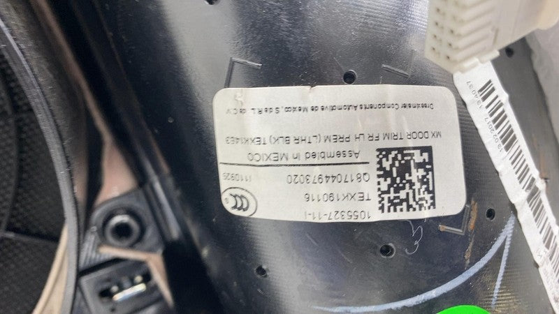 1055327-11-I 2016-2020 Tesla Model X Front Driver Side Door Panel Trim Card Cover Left LH OEM