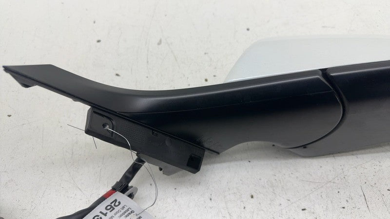 ⭕ 21-26 Model 3 Left Exterior Rear View Door Mirror LH White PPSW 1592