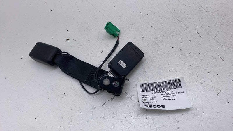 1857739N1D ⭕ 24-25 Tesla Model 3 Rear Right & Center 2nd Row Seat Belt Buckle 1857739-N1-D