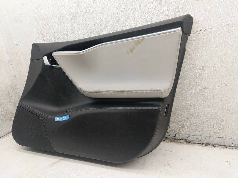 ⭕2012 2013 2014 2015 Tesla Model S MS Front Passenger Door Panel Trim Card Right
