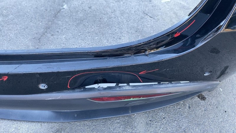 ⭕ 20-23 Model Y Rear Bumper Cover Black - PBSB with Valance suit w/ Pa