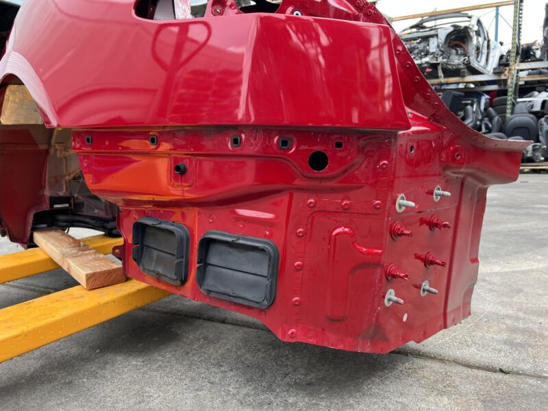 2016-2020 Tesla Model S Rear Driver Side Quarter Panel Structural Cutout Left LH