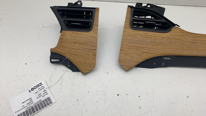 ⭕ 16-20 Model S SET Dash A/C Air Vent Outlet Dashboard Trim Panel 1096