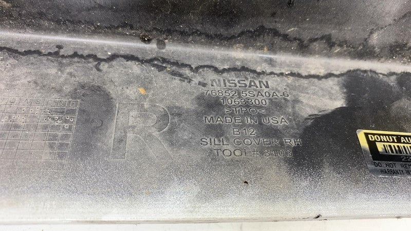 76852-5SA0A ⭕ 2018-2023 Nissan LEAF Right Side Skirt Rocker Molding Cover Panel 76852-5SA0A