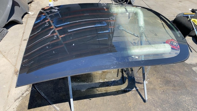 ⭕ 2017-2020 Tesla Model 3 Rear Trunk Panoramic Backlite Roof Glass Back Section