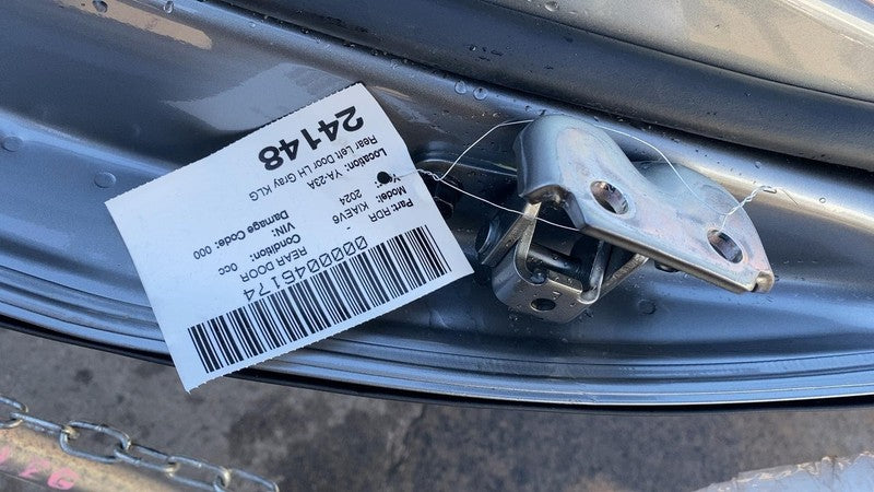 2022-2024 Kia EV6 Rear Driver Side Door Shell Panel Left LH Assembly Gray - KLG