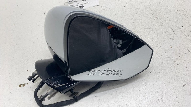 ⭕ 2021-2024 Polestar 2 Front Exterior Door Right Side View Mirror Silver - 729