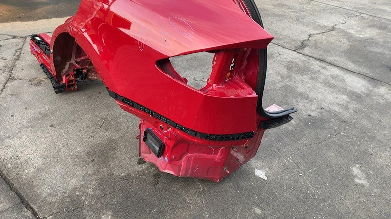 ⭕ 2021-2023 Tesla Model X Rear Driver Side Quarter Panel Cutout Left Red - PPMR