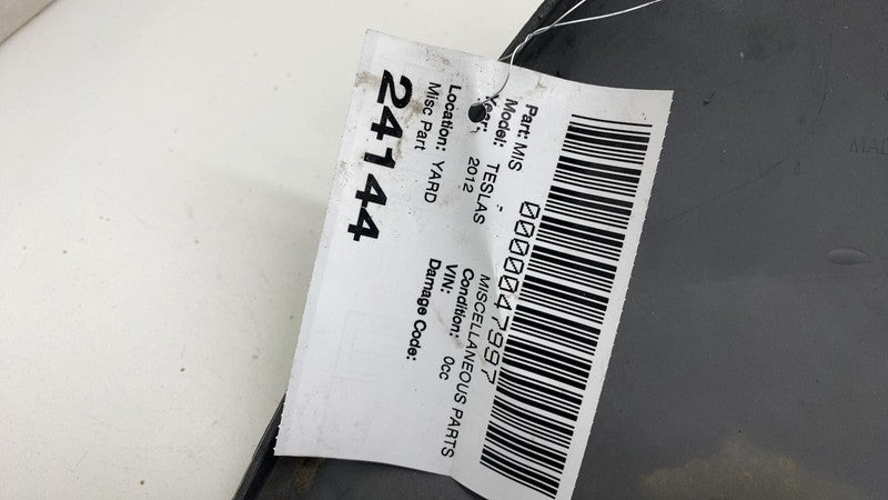 6009005-00-B 2012-2015 Tesla Model S MS Rear Bumper Lower Valance Diffuser Cover w/ Reflector