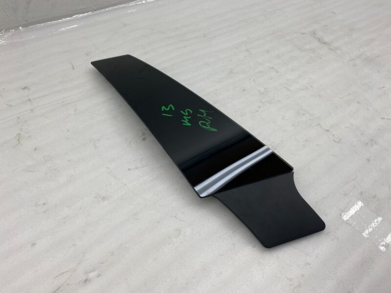 14941 2012-2015 Tesla Model S MS Right B-Pillar Molding Applique Glass Trim Cover RH