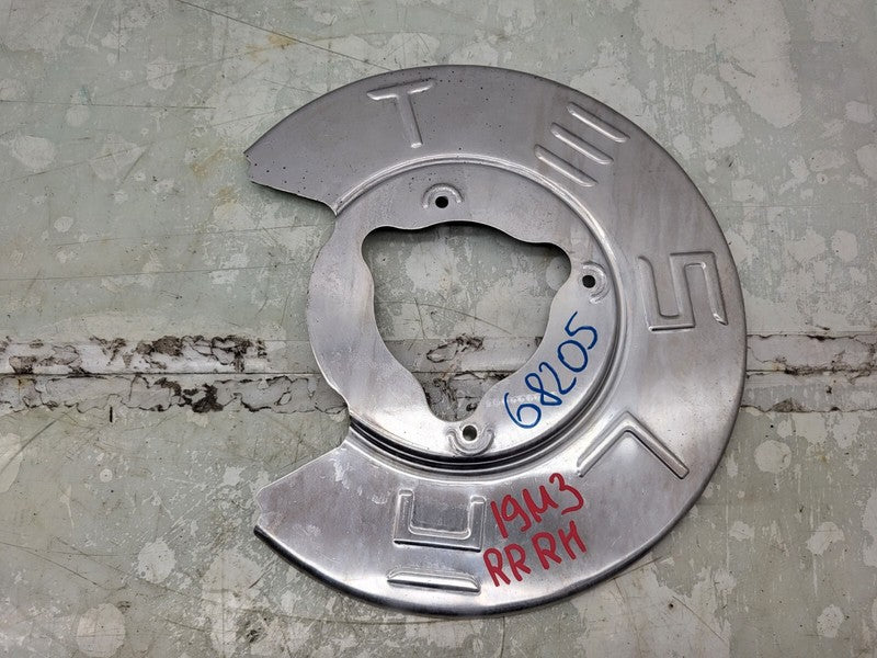 1044666 C ⭕ 17-23 Tesla Model 3 M3 Rear Passenger Side Brake Rotor Shield Right 1044666-C