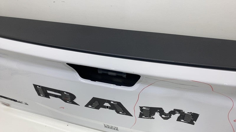 ⭕ 2025 Ram 1500 Pickup Rear Trunk Bed Lid Tailgate Shell Panel Assy White - PW7