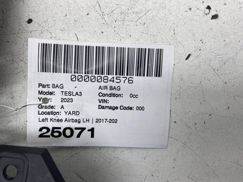 ⭕2017-2023 Tesla Model 3 Front Left Lower Knee Safety Airbag Module 10