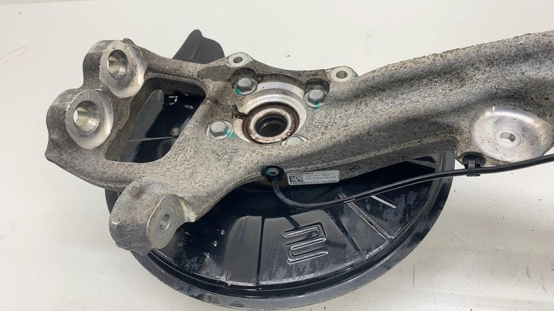 102731100F ⭕16-20 Model X Front Left Knuckle w/ ABS Sensor & Rotor Shield AWD 1027311-00-F