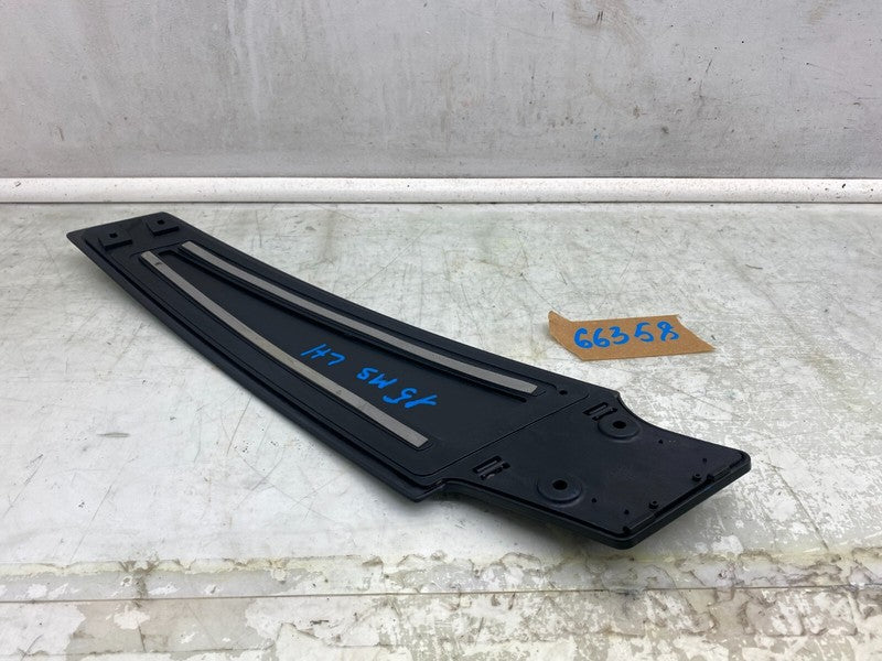 14942 ⭕ 2012-2015 Tesla Model S Driver Side B-Pillar Molding Applique Glass Trim Left