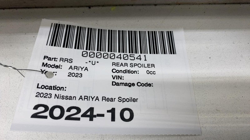 960305MP0A ⭕ 2023 2024 Nissan Ariya Rear Upper Air Spoiler Black Assembly 960305MP0A OEM