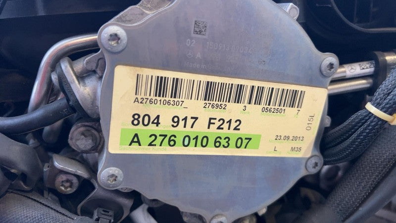 2012-2016 Mercedes E350 E-Class 3.5L V6 Engine Motor RWD (6th & 7th VIN = 5K)