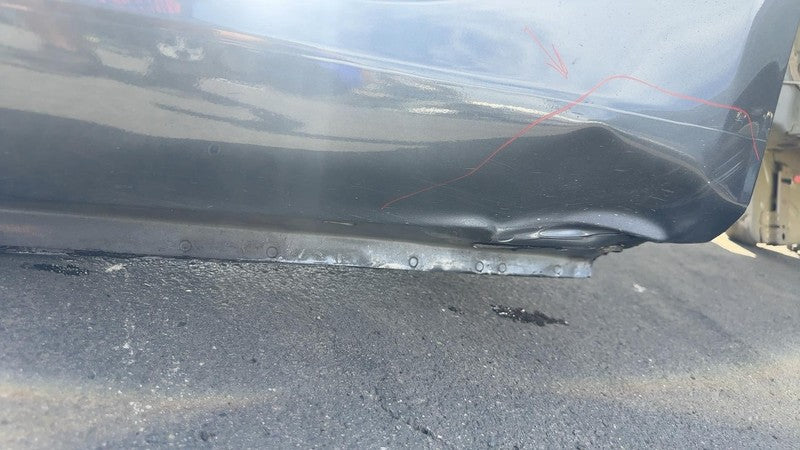 ⭕ 2017-2020 Tesla Model 3 Rear Left Quarter Panel Structural Frame Cut