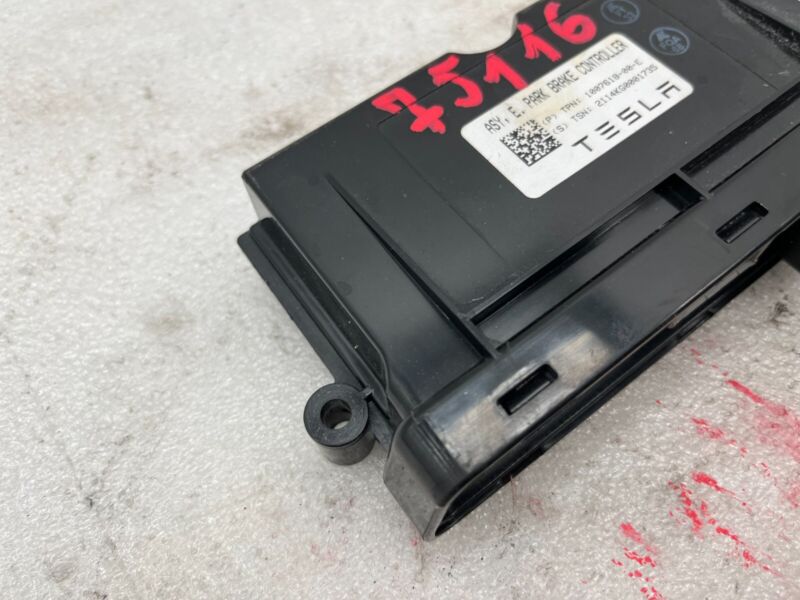 1007618 00 E ⭕12-20 Tesla Model S X Park Parking Brake Controller Control Module 1007618-00-E