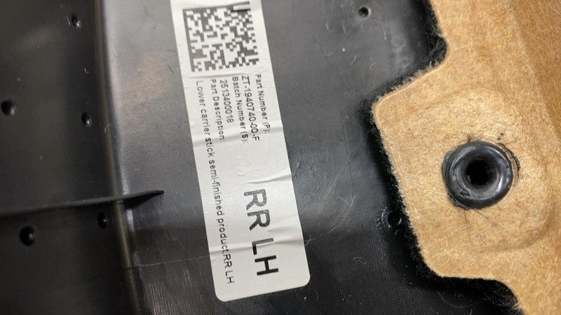 ⭕ 25-26 Tesla Model Y Rear Driver Side Door Panel Trim Card Cover Blac