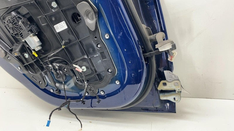 ⭕ 2017-2020 Tesla Model 3 M3 Rear Driver Side Door Shell Panel Left LH Blue PPSB