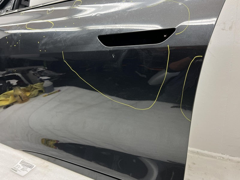 ⭕ 2022 2023 2024 Lucid Air Front Left Driver Side Door Shell Panel Gray OEM Assy