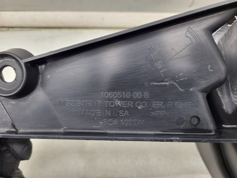 1060510-00-B ⭕16-20 Model S Left & Right Underhood Shock Tower Trim 1060510-00-B/1060511-00-B