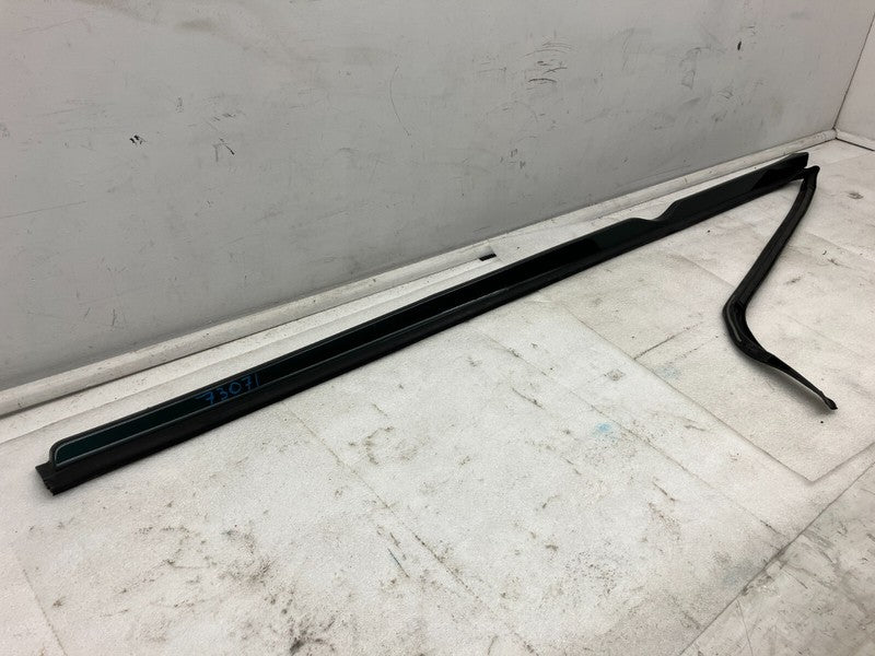 ⭕ 2012-2023 Tesla Model S Right Rocker Panel Scuff Plate Molding w/ Rubber Seal