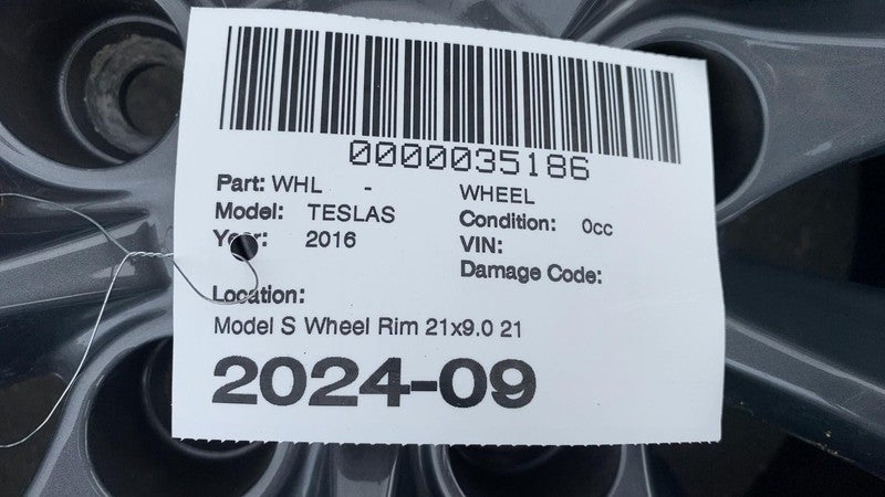 ⭕ 2016-2020 Tesla Model S Wheel Rim 21" inch 21x9.0J +40MM 10-Spoke 10
