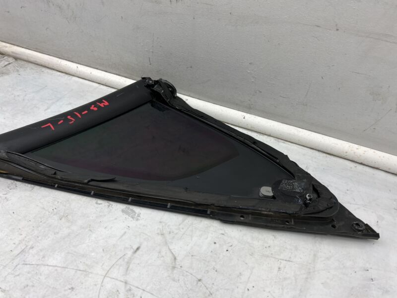 Does not apply 2012-2015 Tesla Model S MS Rear Driver Side Quarter Fixed Glass Left LH Assembly