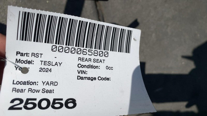 ⭕ 2020 2021 2022 2023 2024 Tesla Model Y Rear 2nd Row Seat White Assy