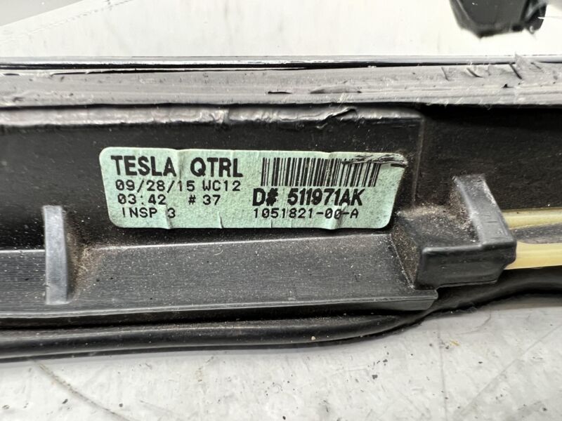 Does not apply 2012-2015 Tesla Model S MS Rear Driver Side Quarter Fixed Glass Left LH Assembly