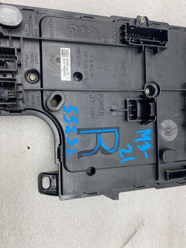 ⭕ 20-23 Tesla Model 3 Right Low Voltage Electronic Control Module 1567