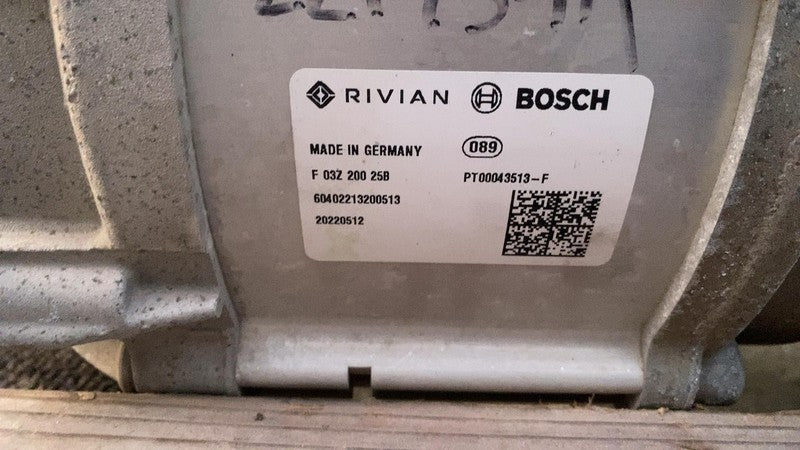 ⭕ 22-24 Rivian EDV 700 R1T R1S Engine Front Drive Unit Quad Motor PT00