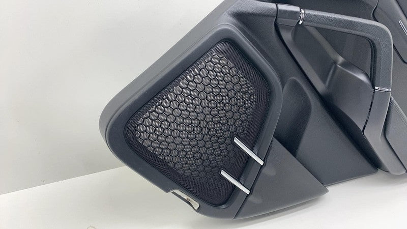 7P0 863 981 2011-2018 Porsche Cayenne Rear Driver Side Door Panel Trim Card Cover Left Black