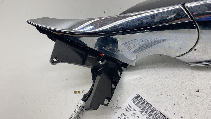 1041317-00-C ⭕ 12-15 Tesla Model S Left Exterior Rear View Door Mirror Gray PMNG 1041317-00-C