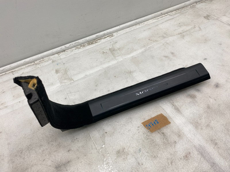 1566074 97 B 21-23 Tesla Model S Driver Side A-Pillar Sill Lower Trim Panel Left 1566074-97-B