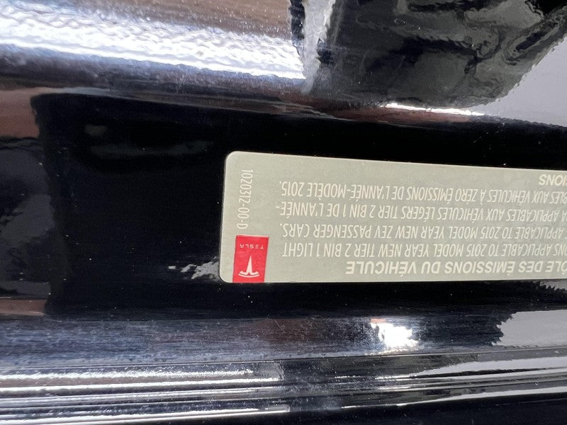 100263300O ⭕ 12-15 Model S MS Rear Tailgate Hatch Liftgate Panel Black - PBSB 1002633-00-O